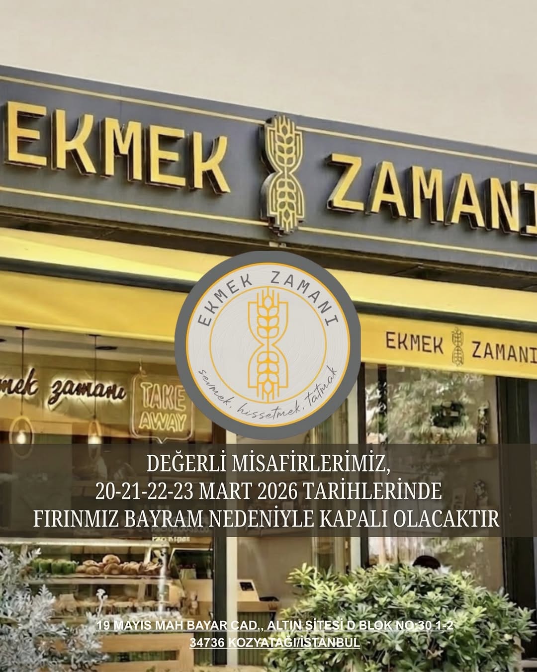 Post 3 by Ekmek Zamani by Berna Er on Instagram (image)