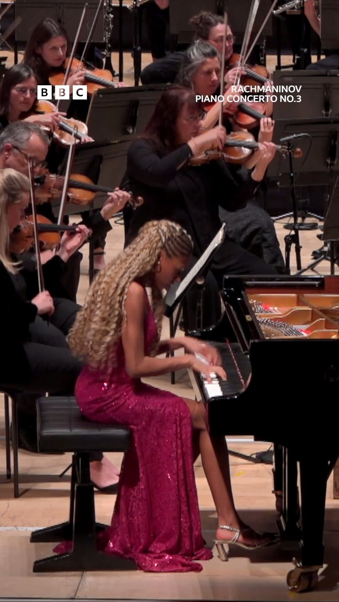 Post 9 by Isata Kanneh-Mason on Instagram (video)