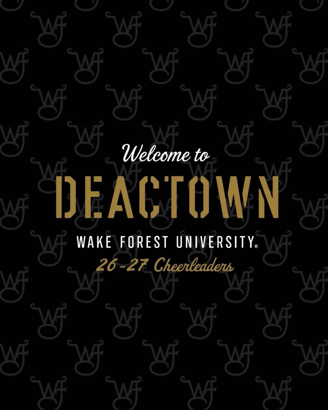 Post 9 by Wake Forest Cheerleading on Instagram (carousel)