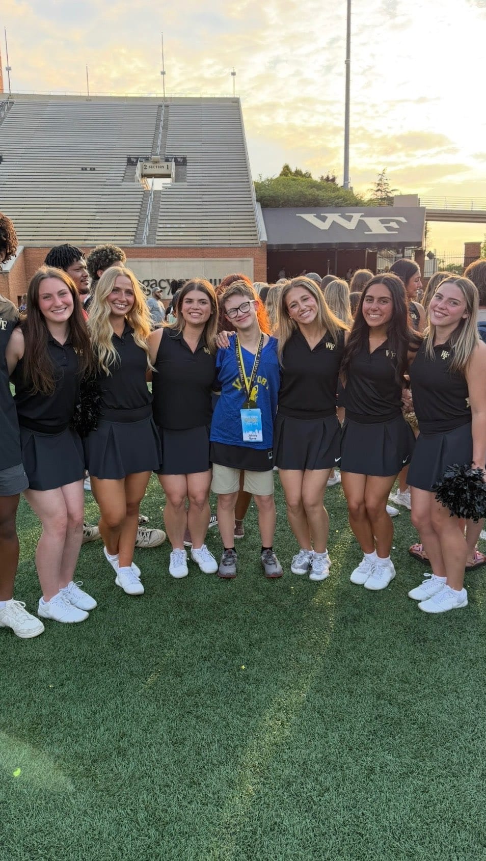 Post 10 by Wake Forest Cheerleading on Instagram (video)