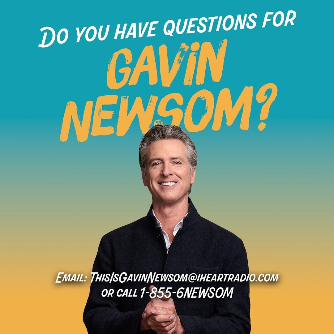Post 10 by This is Gavin Newsom Podcast on Instagram (image)