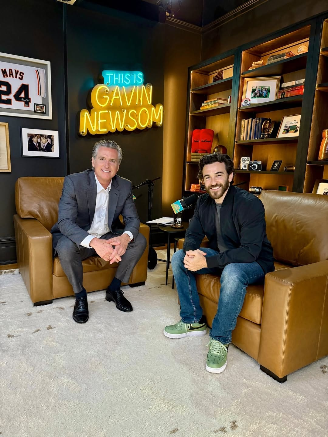 Post 5 by This is Gavin Newsom Podcast on Instagram (image)