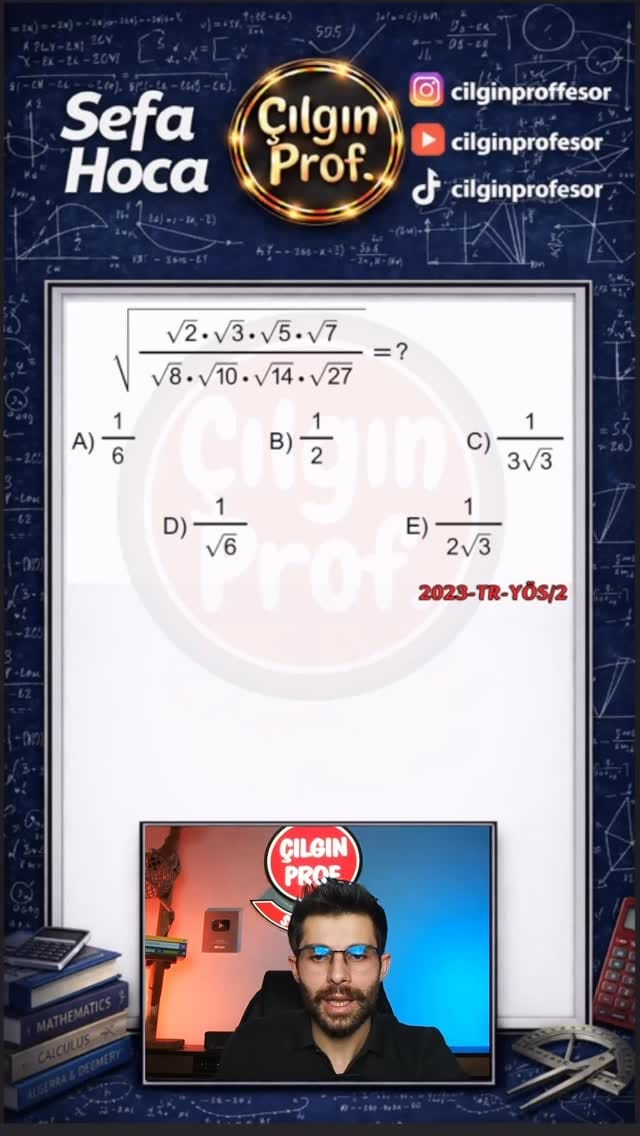 Post 3 by Çılgın Profesör (Sefa Hoca) on Instagram (video)