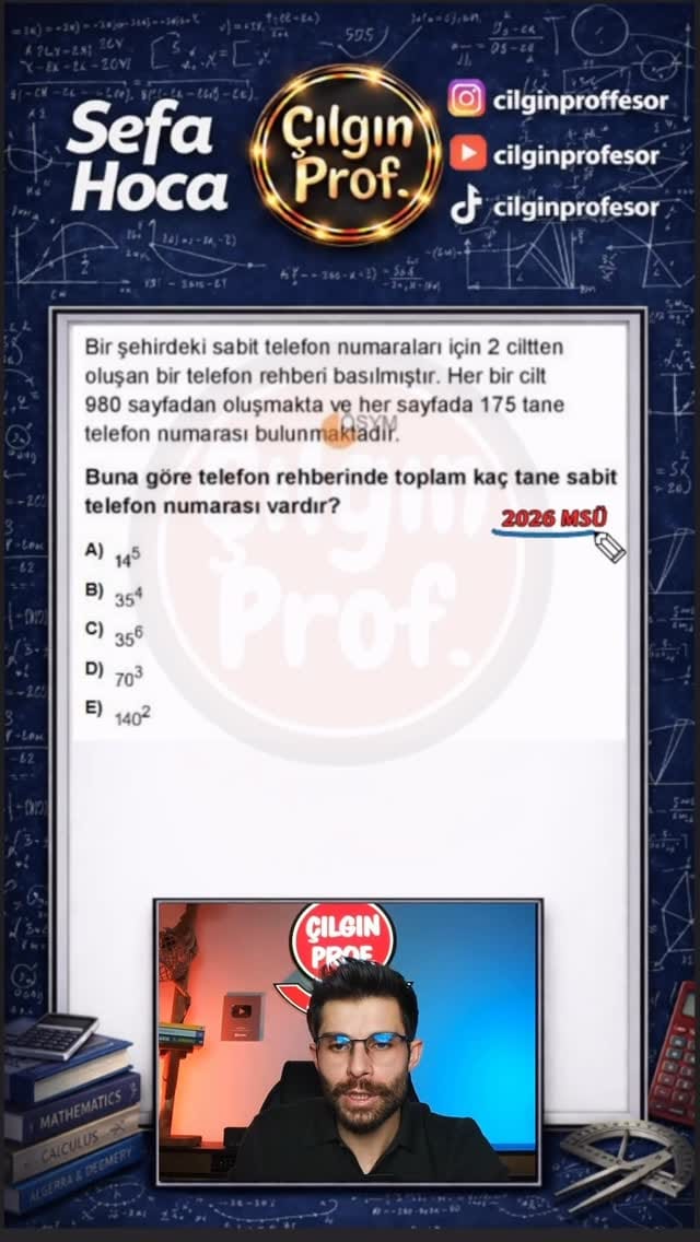 Post 4 by Çılgın Profesör (Sefa Hoca) on Instagram (video)