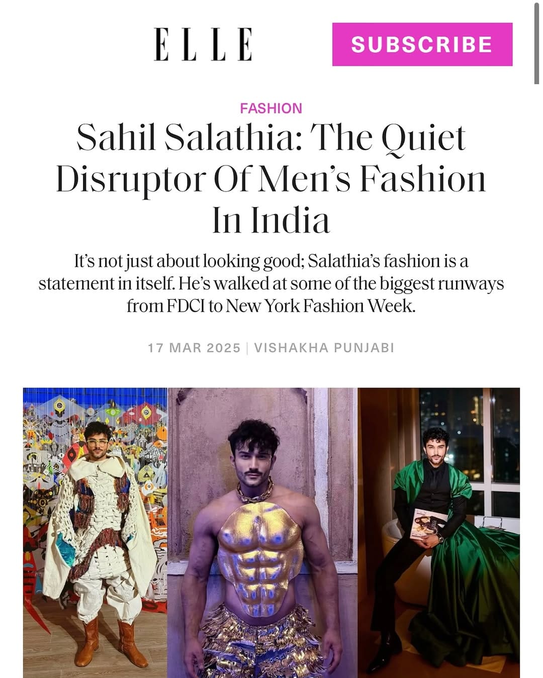 Post 10 by Sahil Salathia on Instagram (carousel)