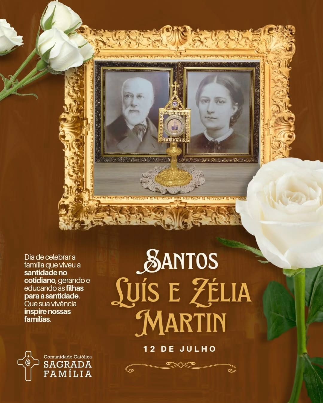 Post 6 by Santos Luís e Zélia Martin on Instagram (image)