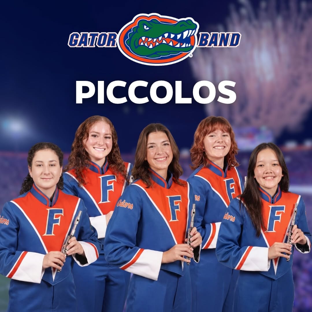 Post 7 by Fightin' Gator Marching Band on Instagram (carousel)