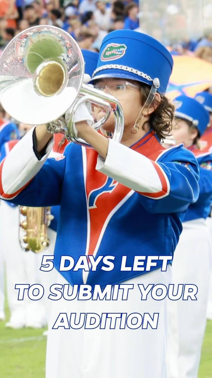 Post 3 by Fightin' Gator Marching Band on Instagram (video)