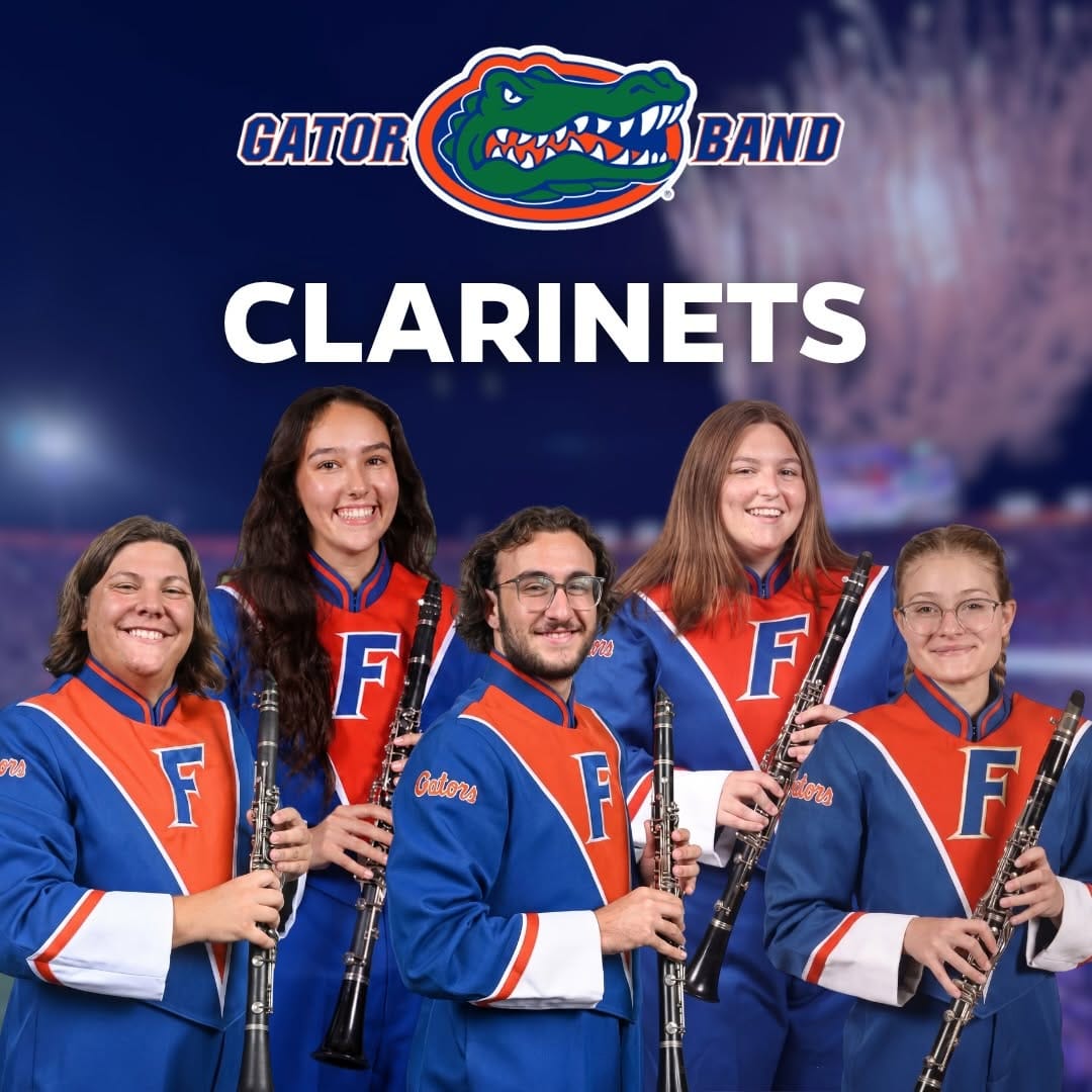 Post 8 by Fightin' Gator Marching Band on Instagram (carousel)