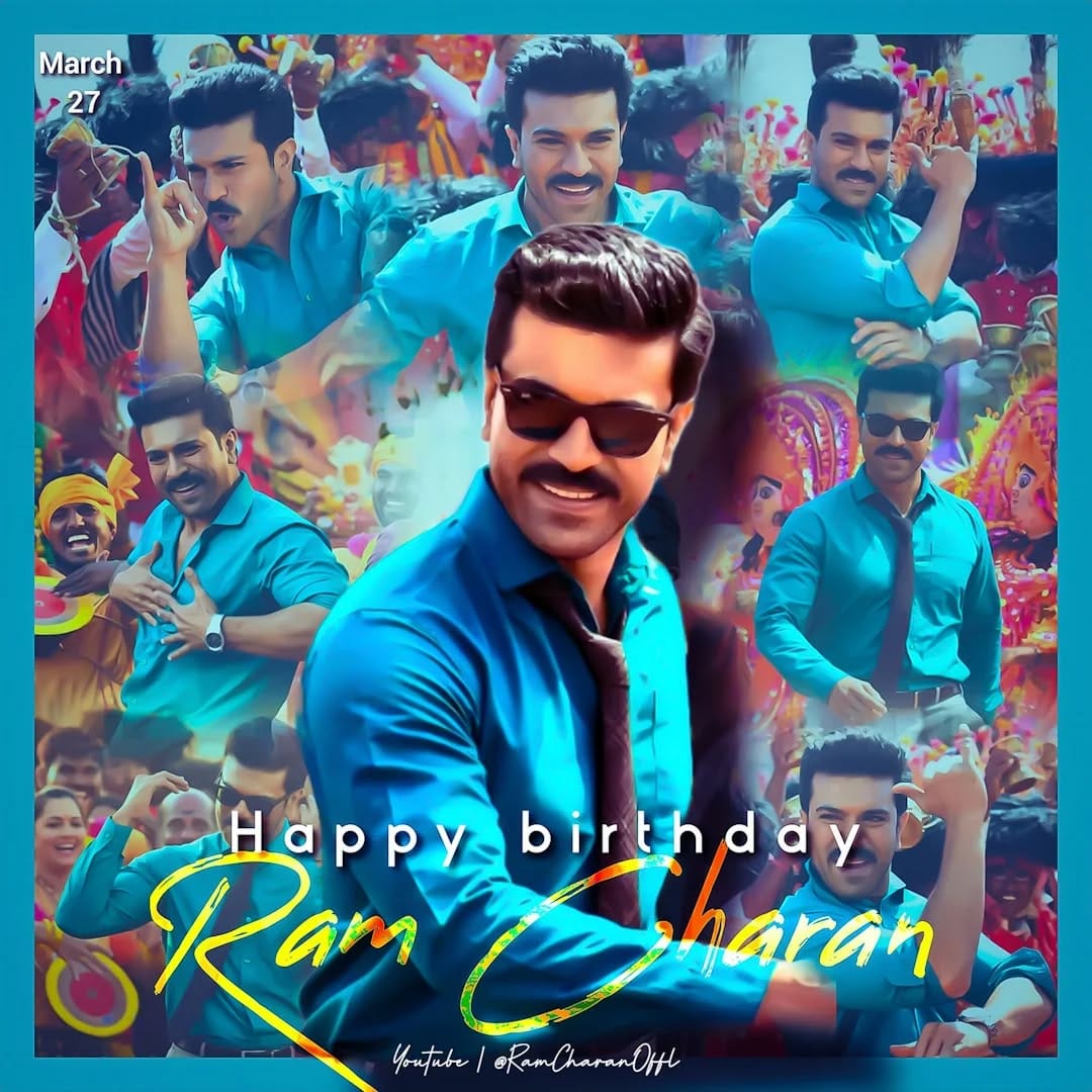 Post 9 by RAM CHARAN 🔵 on Instagram (image)