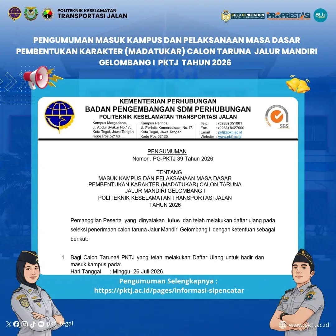Post 7 by PKTJ Tegal (Official) on Instagram (image)