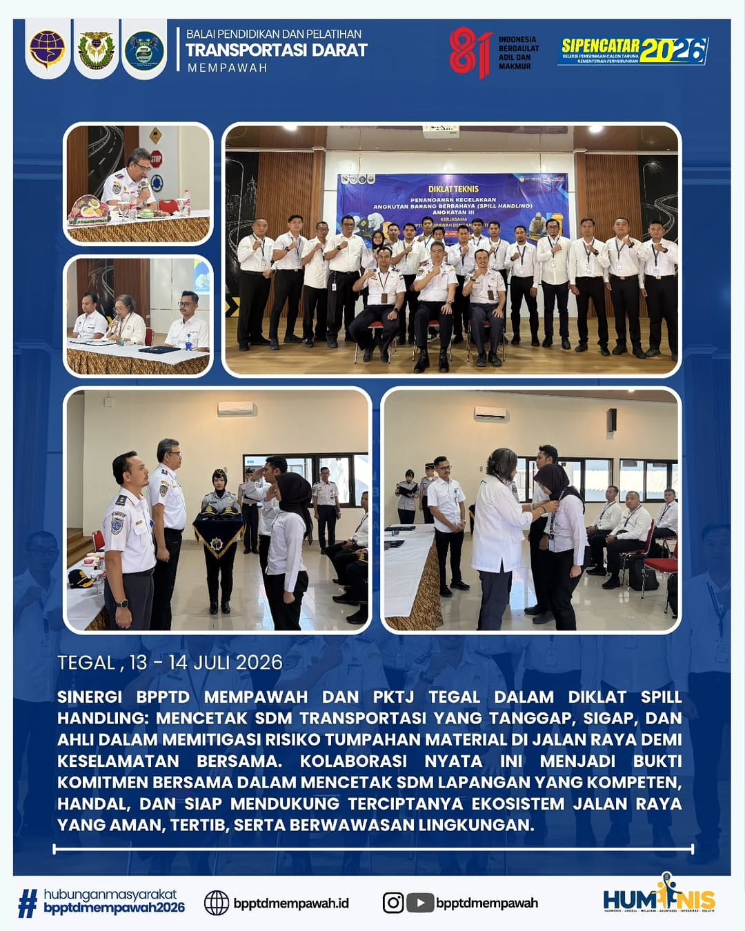 Post 5 by PKTJ Tegal (Official) on Instagram (carousel)