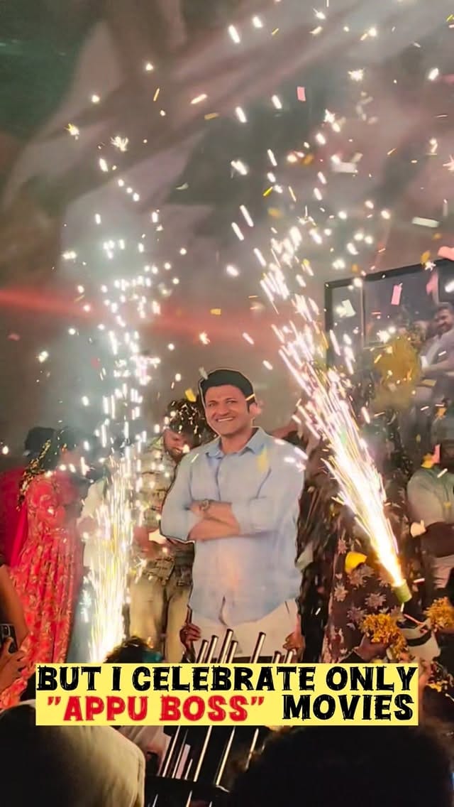 Post 2 by ರಾಜರತ್ನ ಅಪ್ಪು ಗರ್ಲ್ಸ್ ♥️ on Instagram (video)