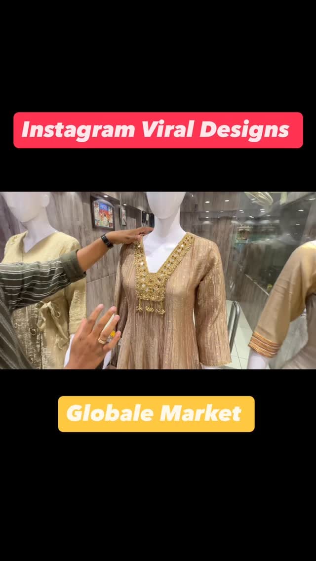 Post 1 by Abhinandan creation wholesale surat on Instagram (video)