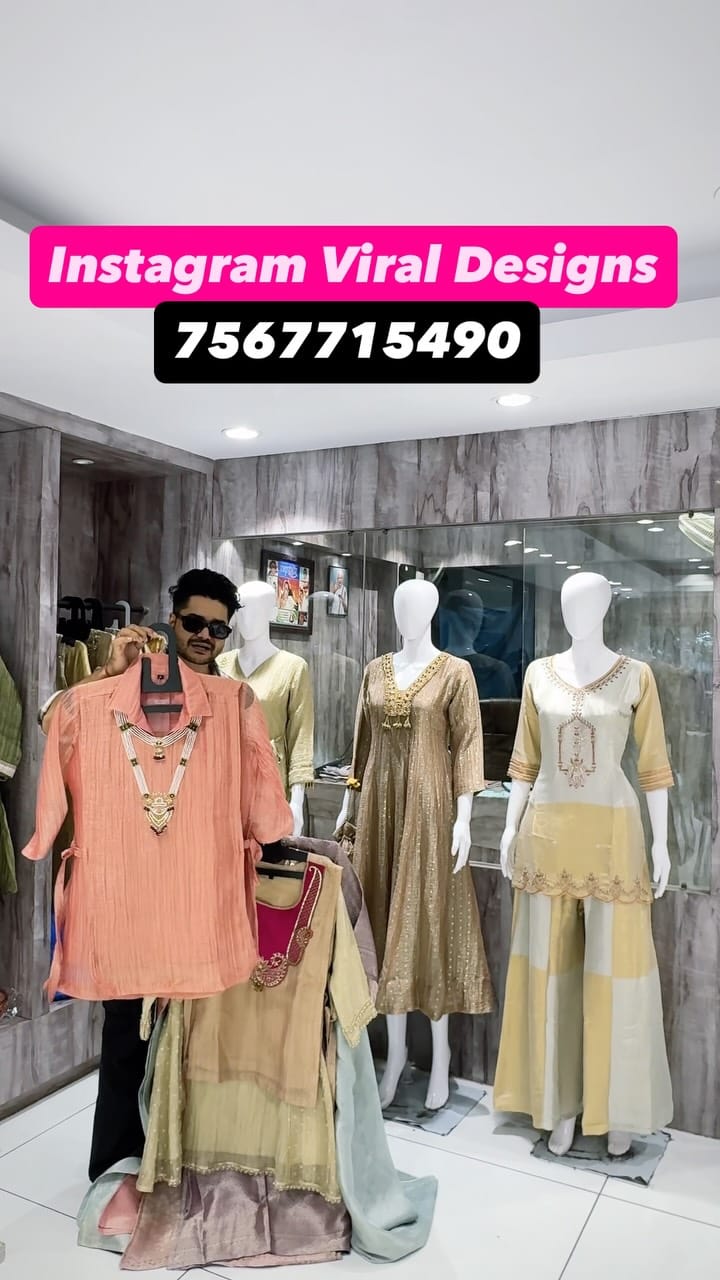 Post 3 by Abhinandan creation wholesale surat on Instagram (video)