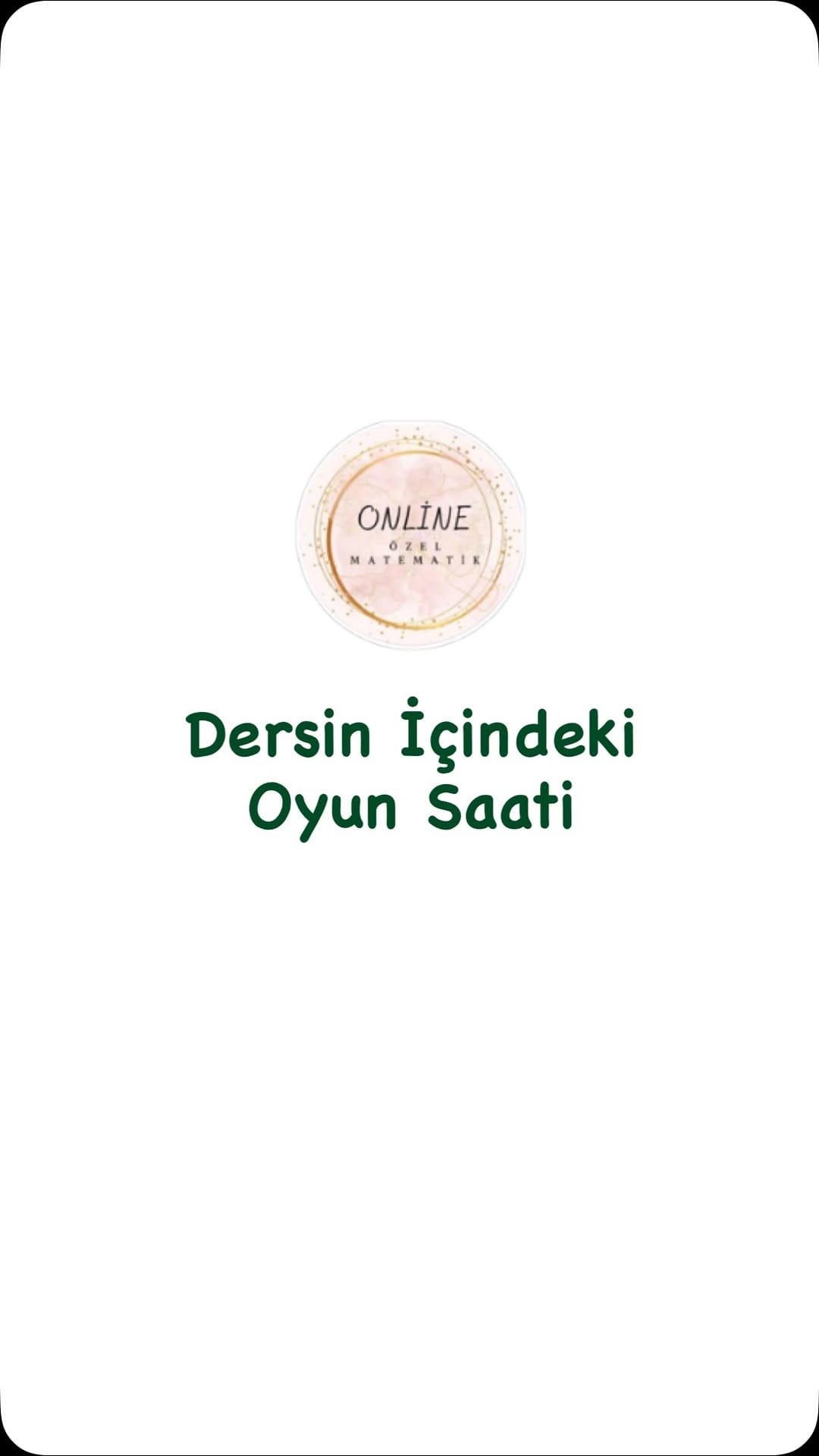 Post 8 by Matematik Özel Ders on Instagram (video)