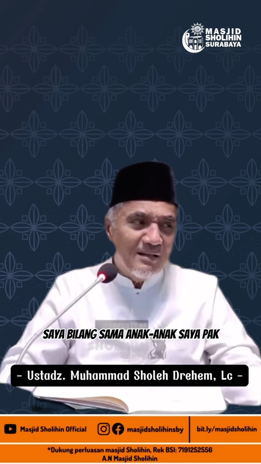 Post 10 by Masjid Sholihin Surabaya on Instagram (video)