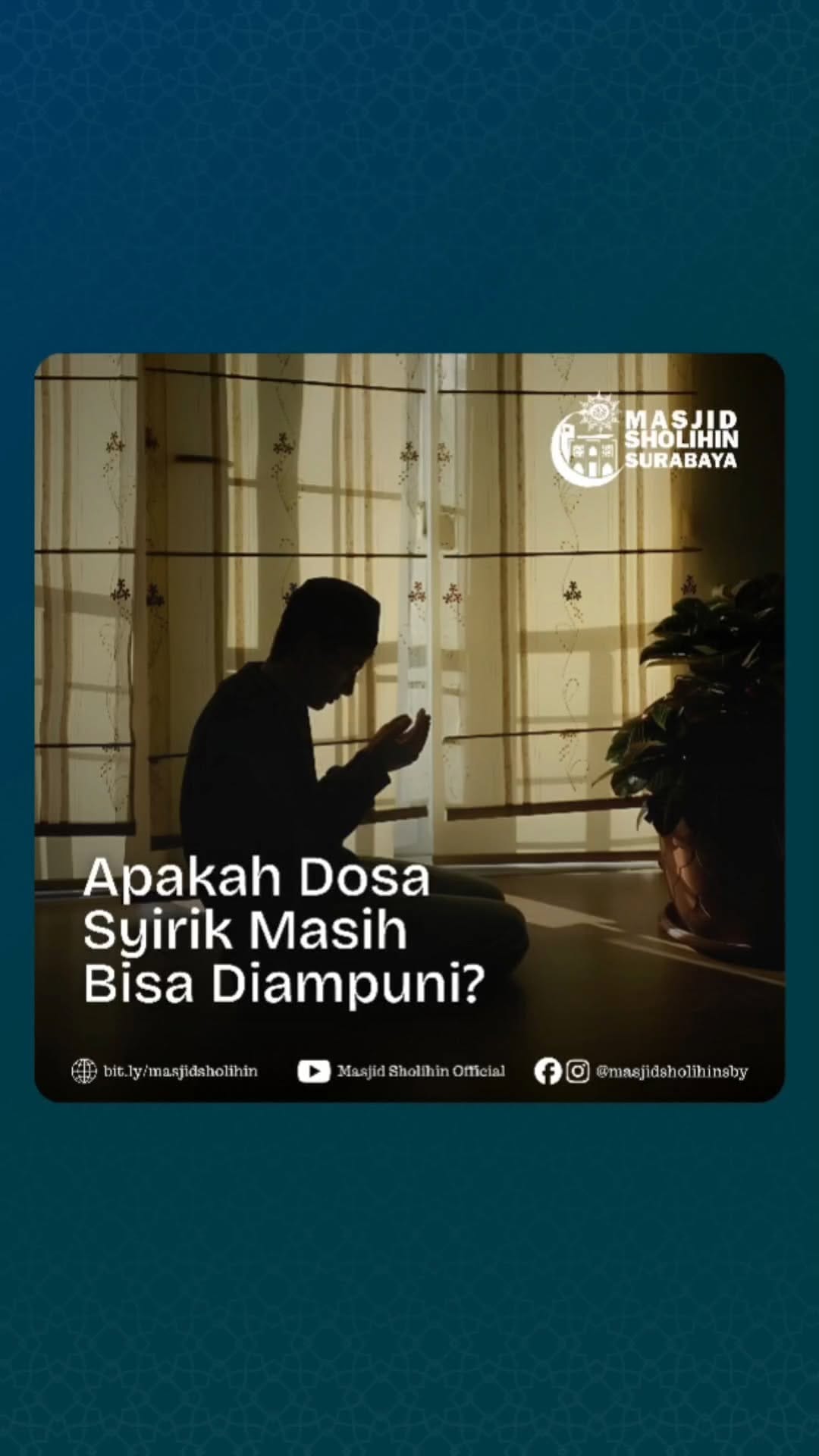 Post 1 by Masjid Sholihin Surabaya on Instagram (video)