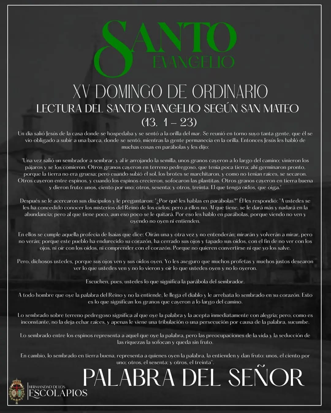 Post 4 by Hermandad Escolapios Granada on Instagram (image)