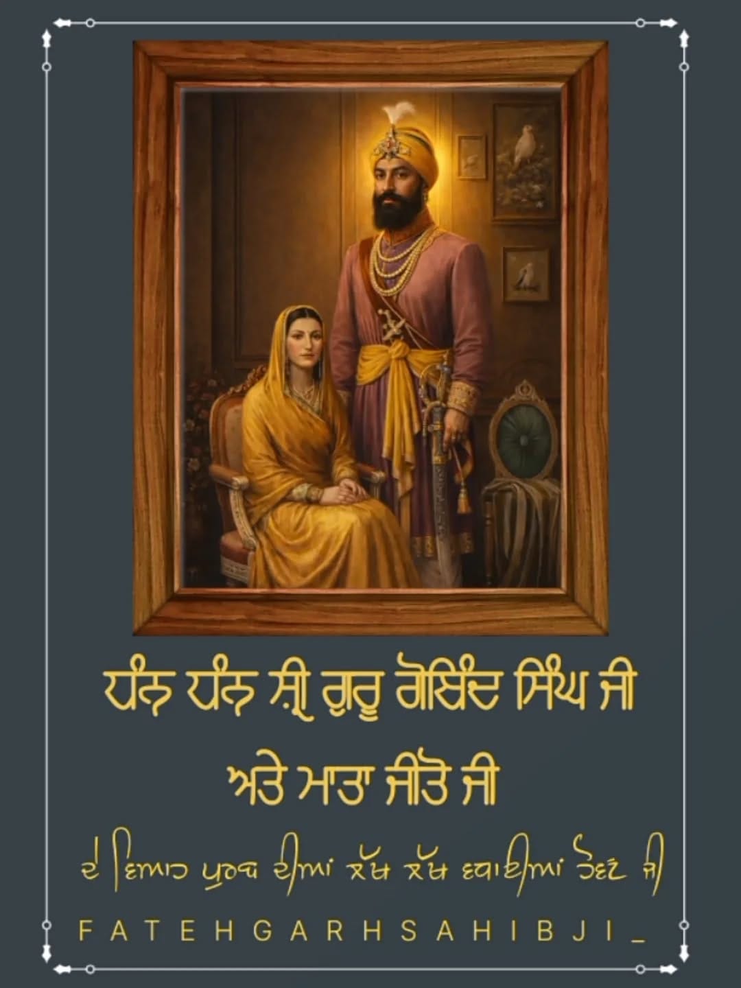 Post 8 by ਗੁਰੂ ਰਾਮਦਾਸ ਜੀ ਮਹਾਰਾਜ ਜੀ on Instagram (image)