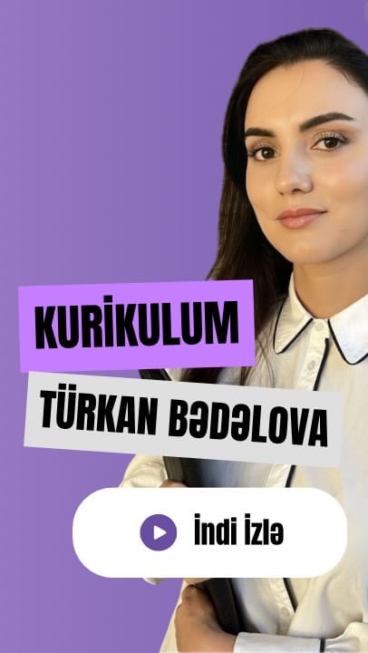 Post 2 by Türkan Bədəlova | Kurikulum təlimçisi on Instagram (video)