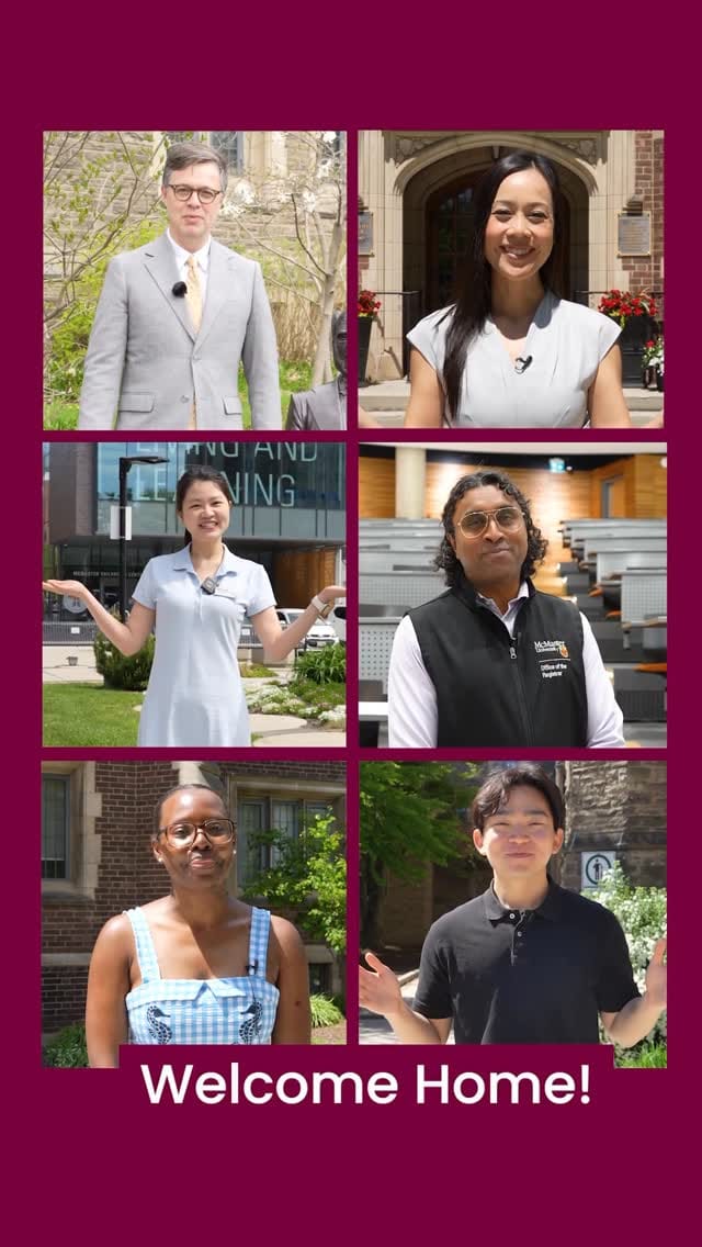 Post 9 by McMaster Registrar’s Office (RO) Student Services on Instagram (video)