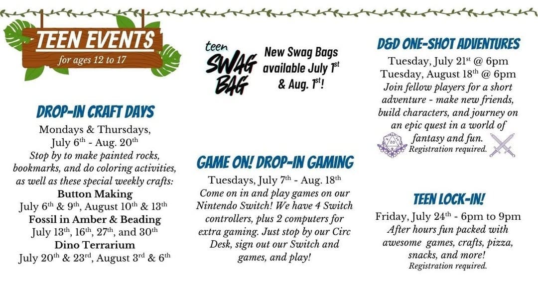 Post 8 by Pleasant Valley Library on Instagram (image)