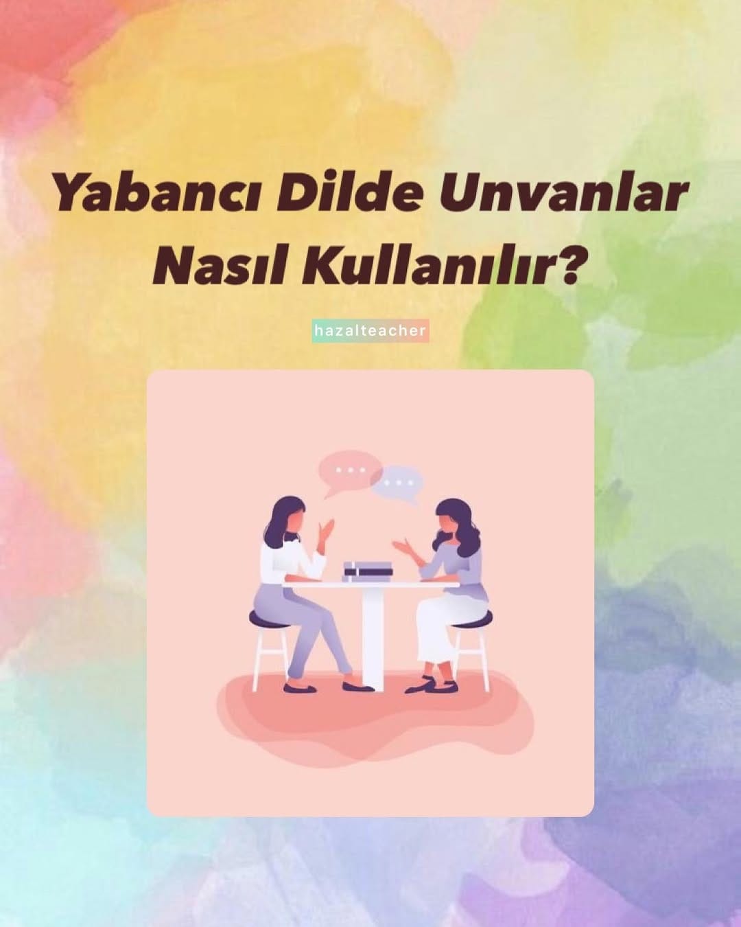Post 8 by Hazal | İngilizce Öğretmeni on Instagram (carousel)