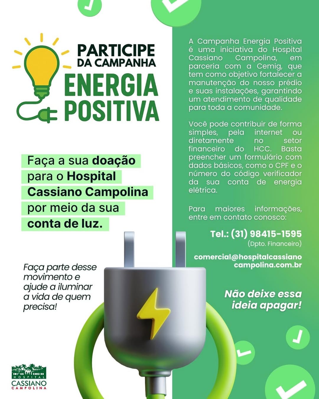 Post 10 by Hospital Cassiano Campolina on Instagram (image)