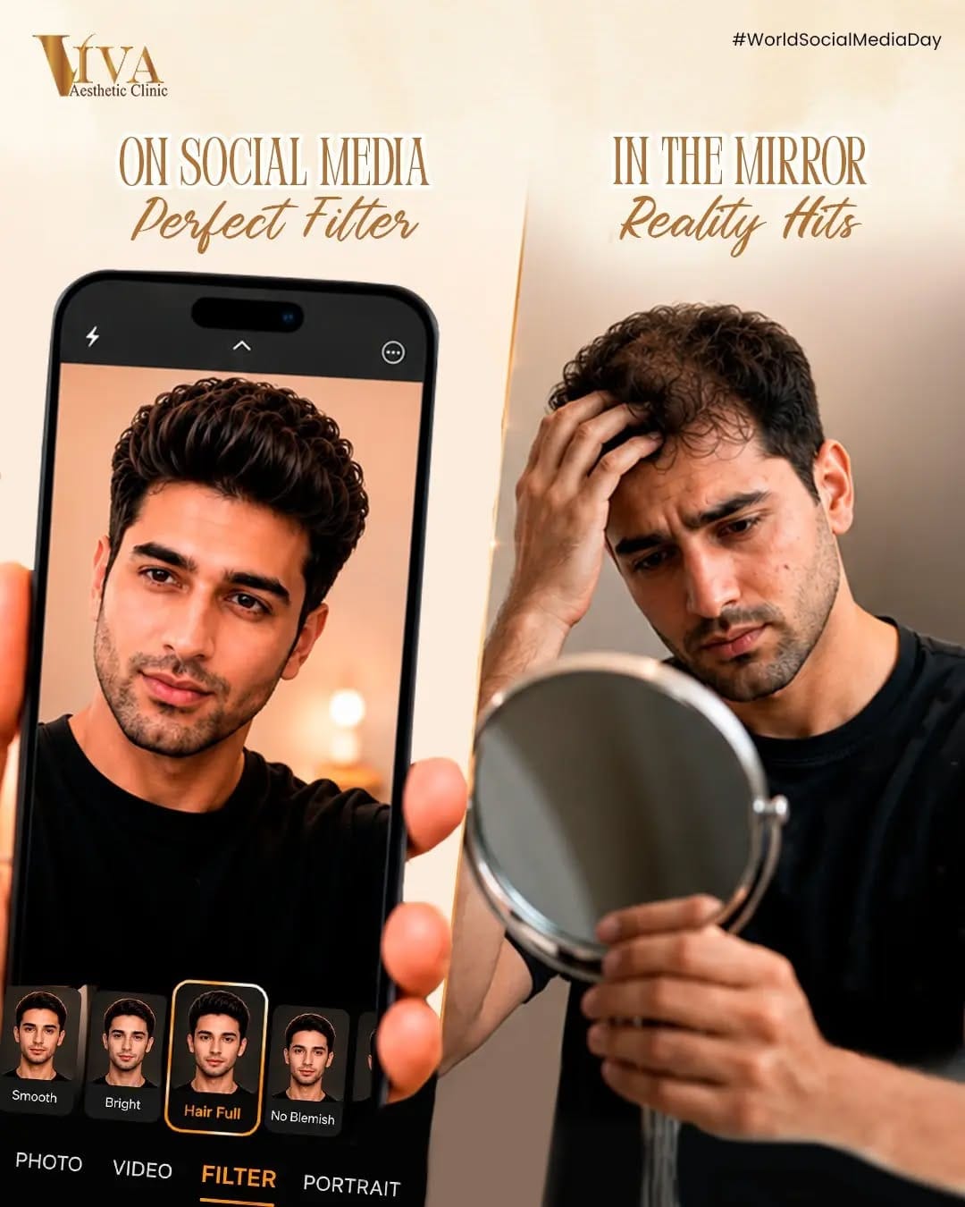 Post 6 by Dr. Deepam Shah | Dermatologist | Hair Transplant Surgeon on Instagram (carousel)