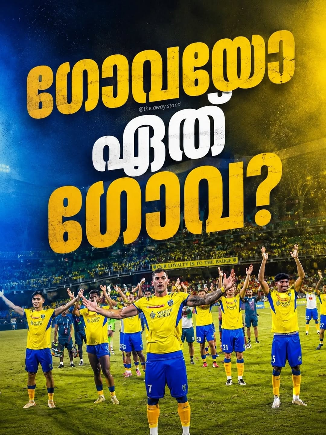 Post 6 by Keralablasters12thplayer on Instagram (image)