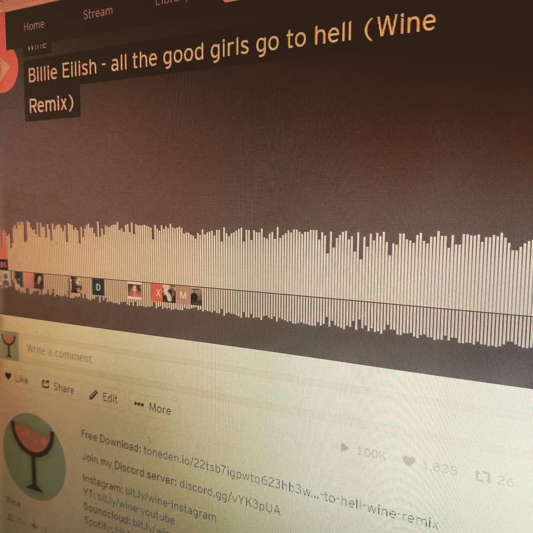 Post 3 by Wine on Instagram (image)