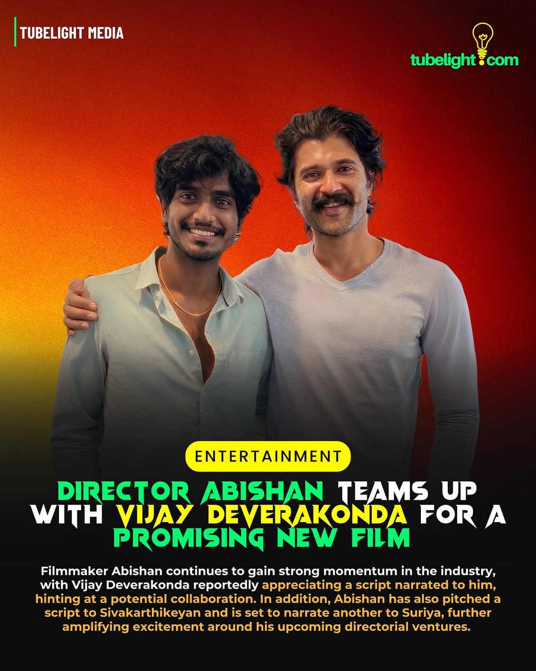 Post 1 by 🌟Vijay Deverakonda🔥 on Instagram (image)