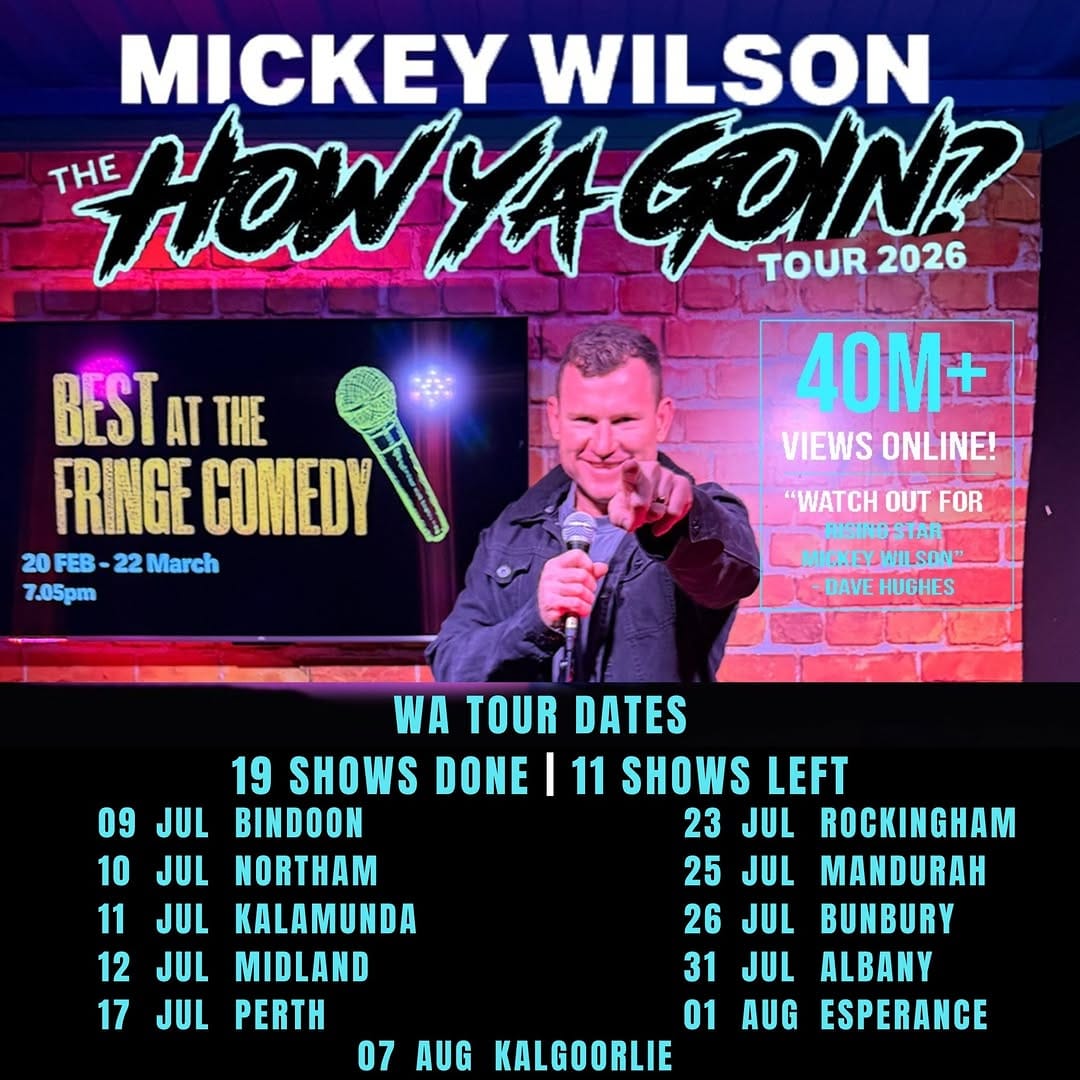 Post 8 by Mickey Wilson - Comedian on Instagram (image)