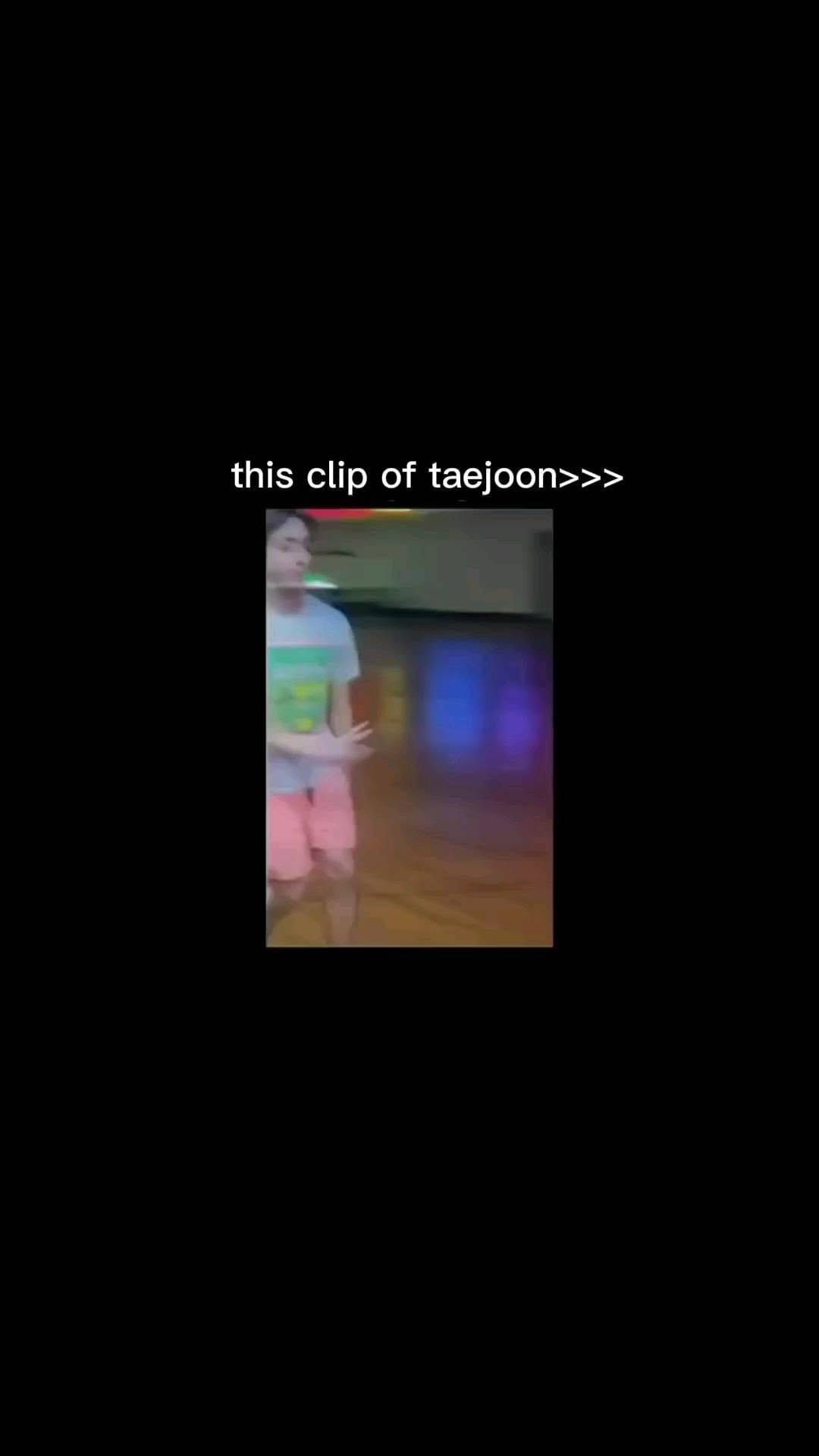 Post 7 by 태형 sakie ⁷ on Instagram (video)