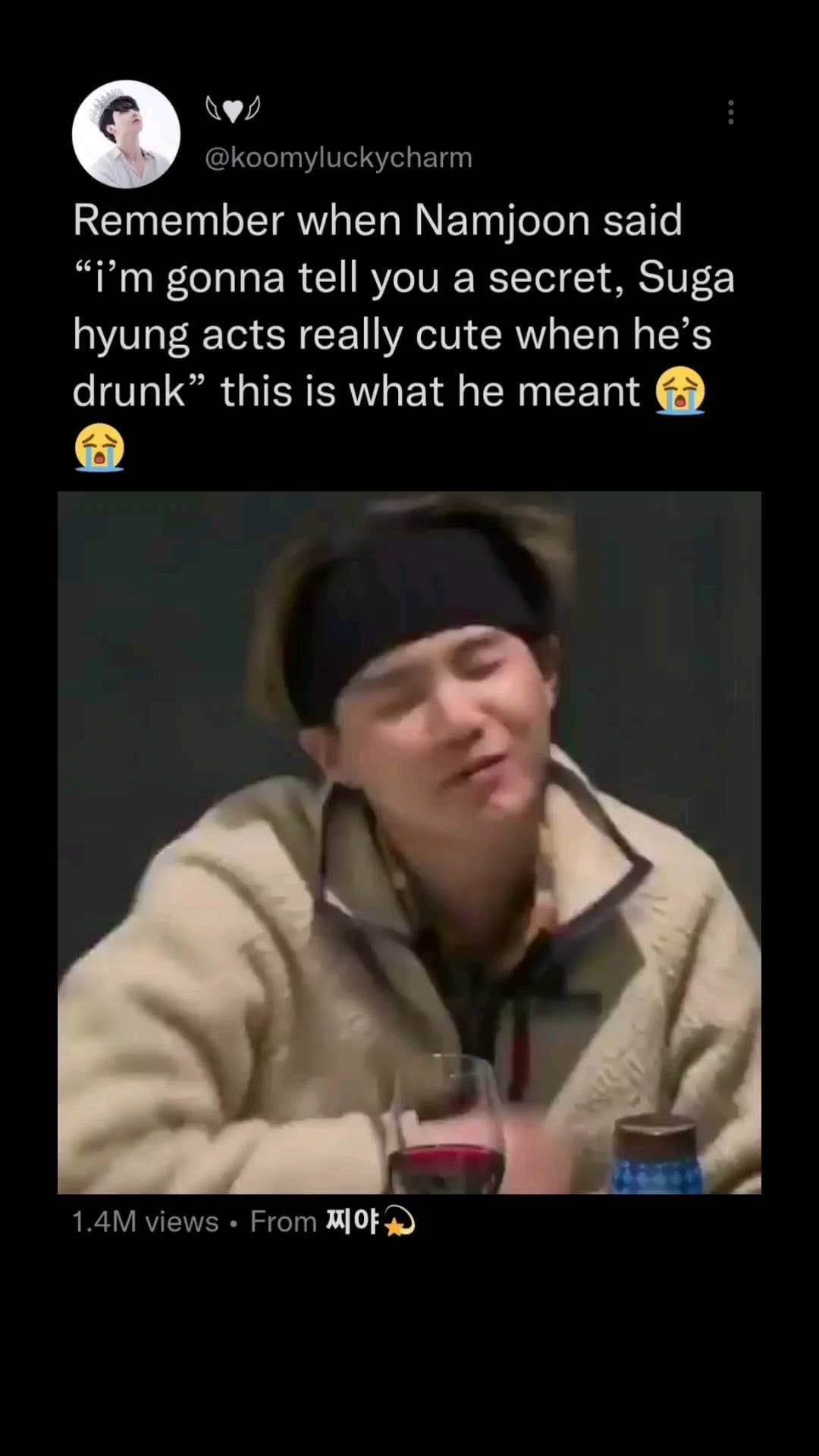 Post 1 by 태형 sakie ⁷ on Instagram (video)