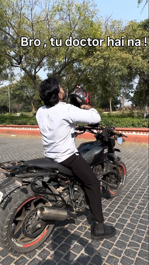 Post 6 by Dr Vidhan Singh on Instagram (video)