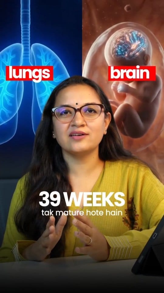 Post 1 by Dr. Pooja | Gynaec & IVF Specialist on Instagram (video)