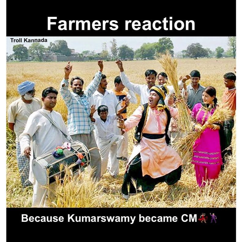 Post 7 by #Troll #Kannada on Instagram (image)