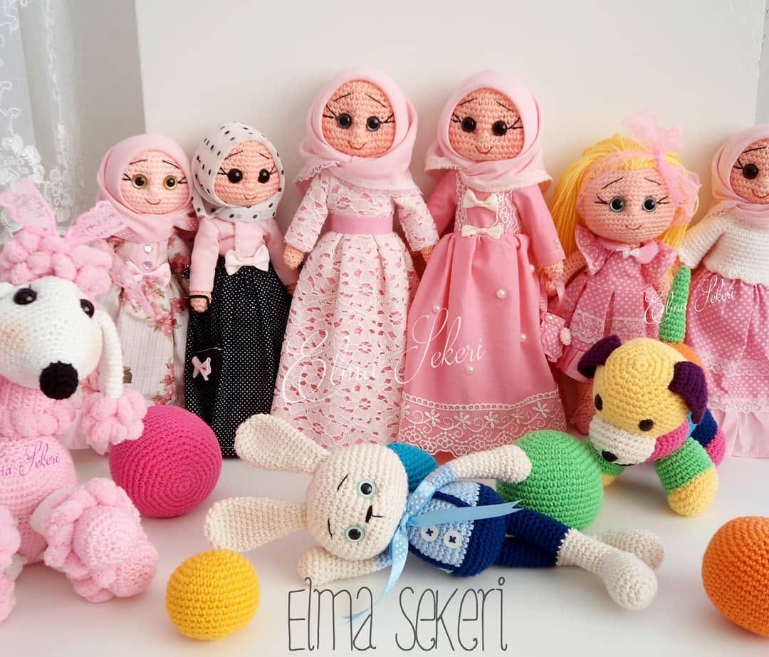 Post 8 by ~Elma Şekeri Atölye🎀Handmade Dolls~ on Instagram (image)