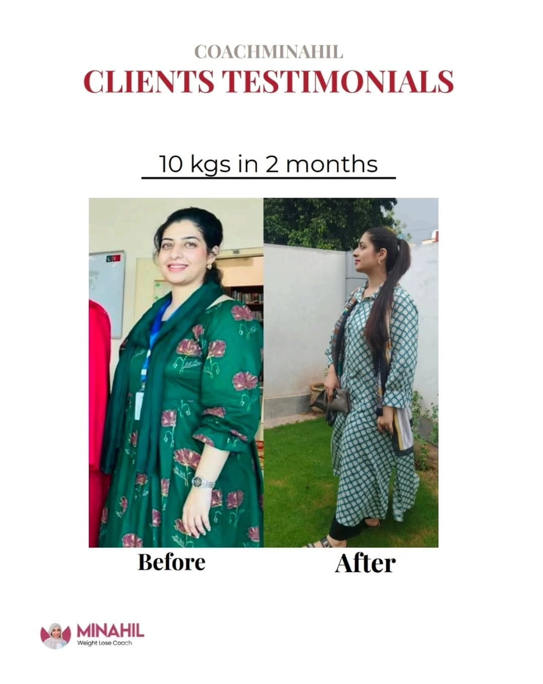 Post 9 by Minahil | Online transformation coach on Instagram (image)