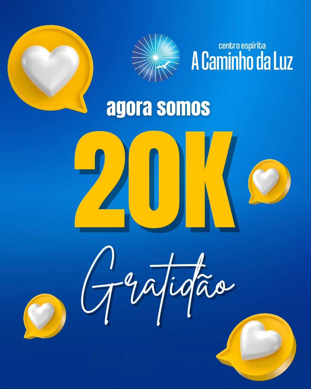 Post 7 by Centro Espírita A Caminho da Luz on Instagram (image)