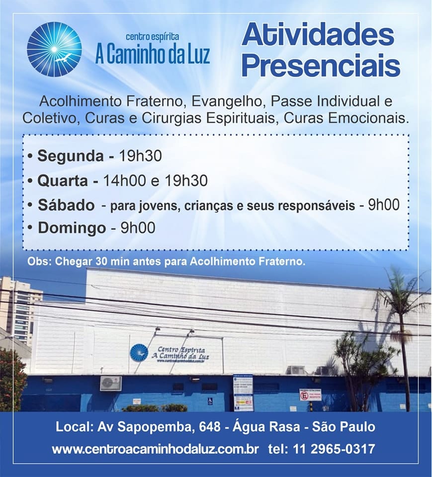 Post 9 by Centro Espírita A Caminho da Luz on Instagram (carousel)