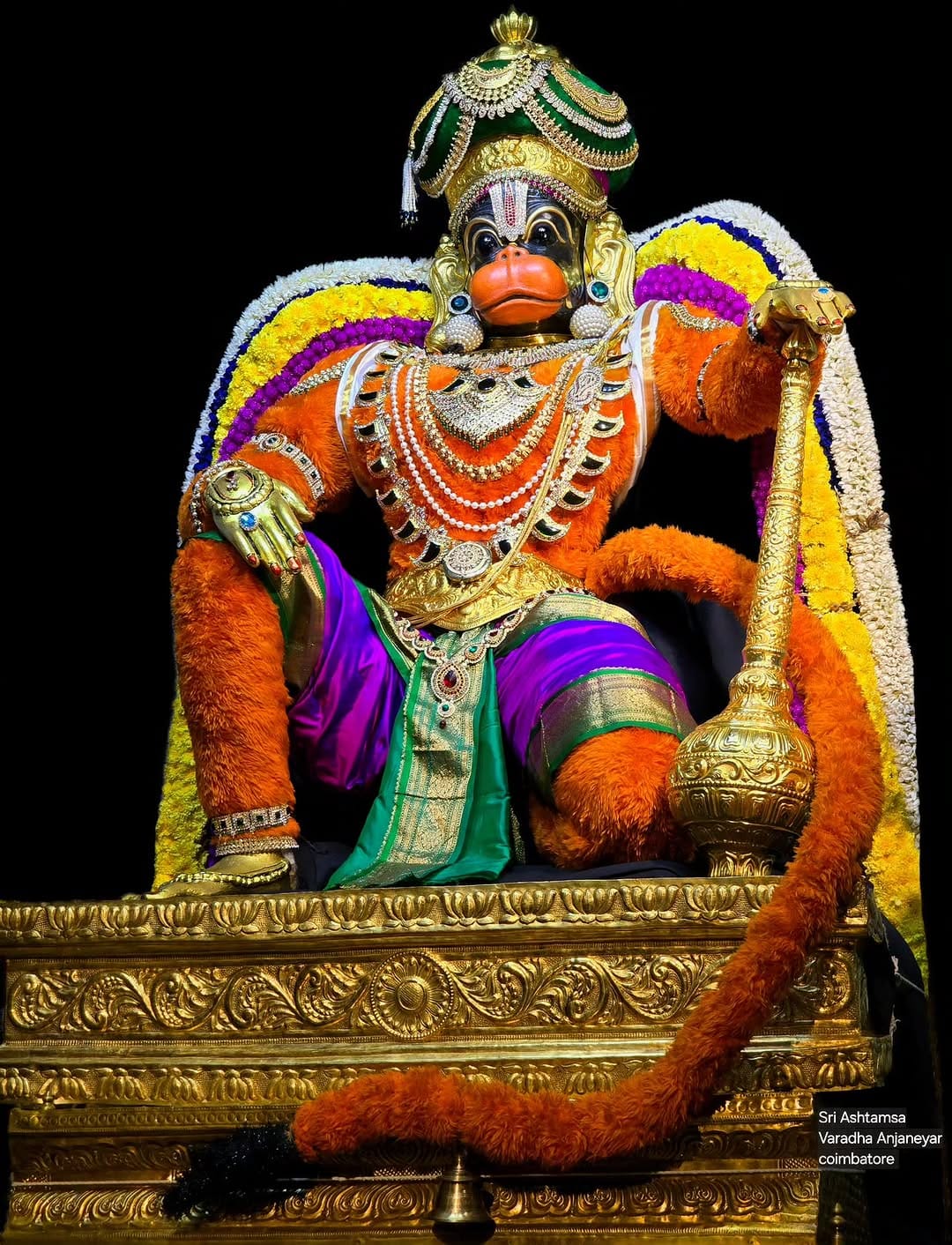 Post 7 by SRI ASHTAMSA VARADHA ANJANEYAR on Instagram (carousel)