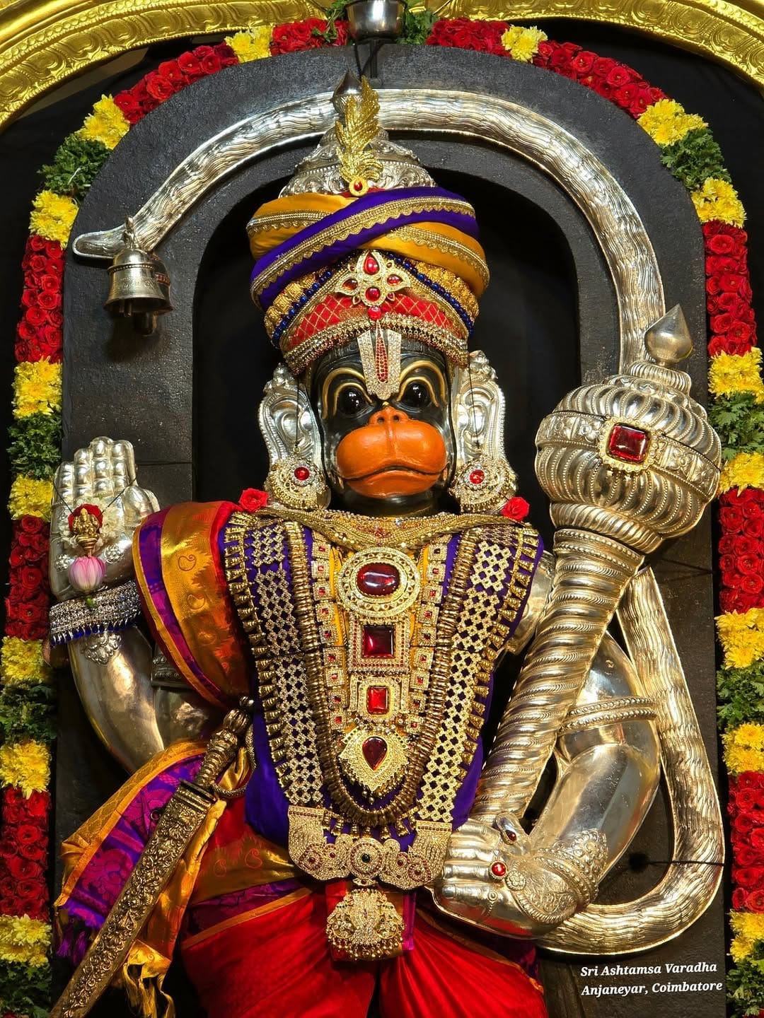 Post 5 by SRI ASHTAMSA VARADHA ANJANEYAR on Instagram (carousel)