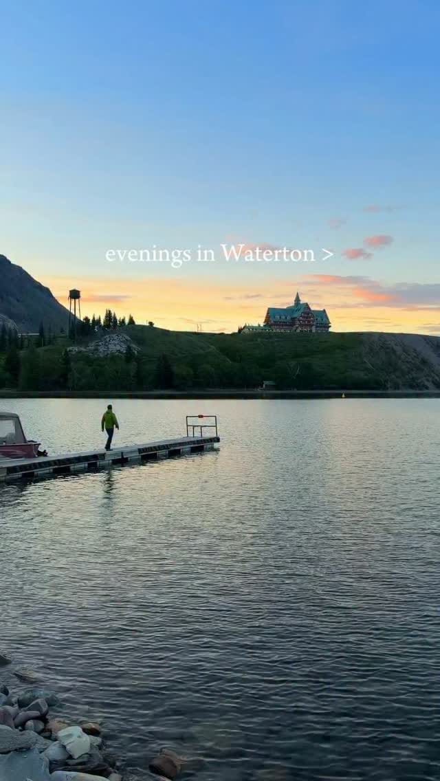 Post 8 by Waterton Park, Alberta Canada on Instagram (video)
