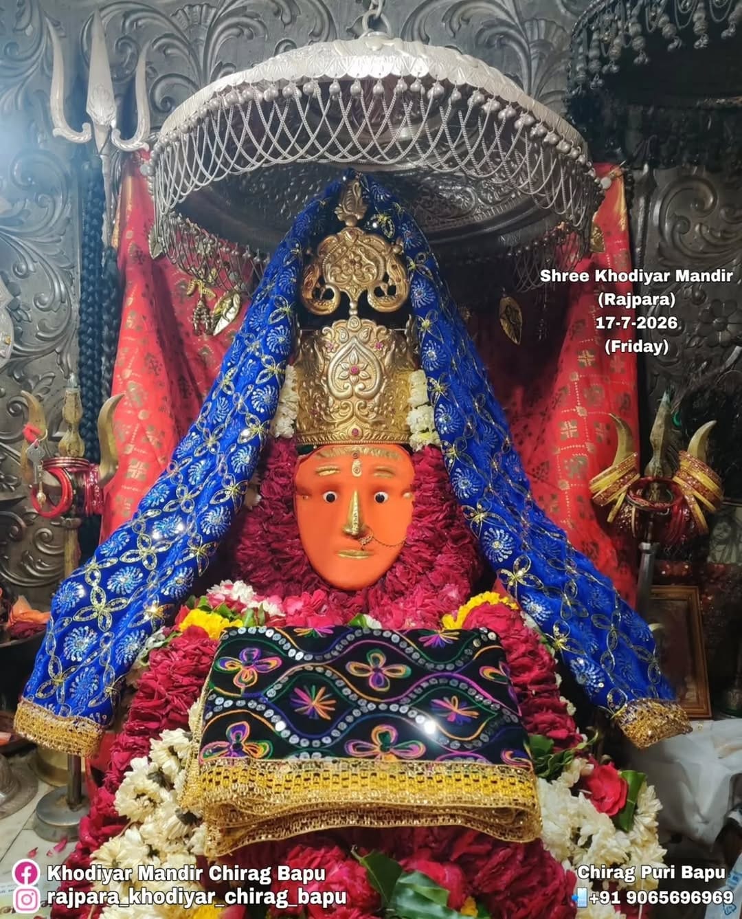 Post 2 by 🙏ખોડિયાર મંદિર ભાવનગર 🙏 on Instagram (image)