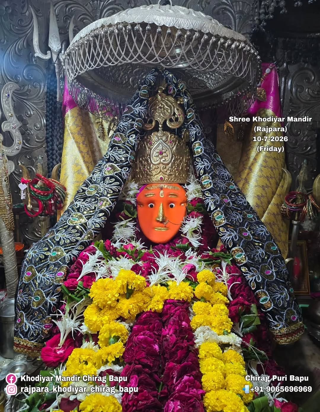 Post 9 by 🙏ખોડિયાર મંદિર ભાવનગર 🙏 on Instagram (image)