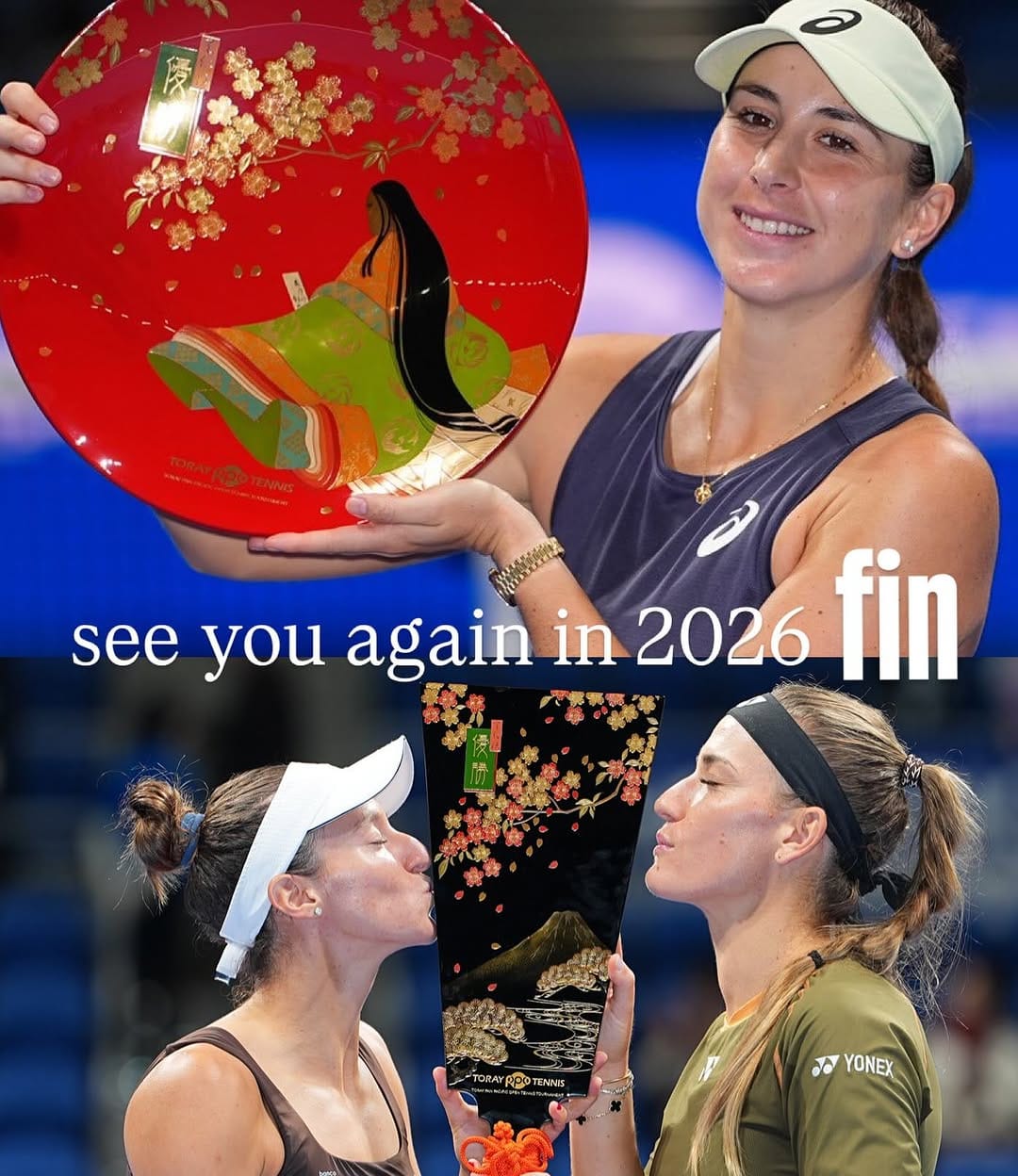 Post 7 by Toray Pan Pacific Open Tennis on Instagram (image)