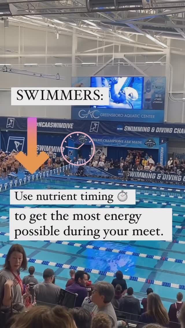 Post 10 by Marli McIntire | Nutrition for Swimmers on Instagram (video)